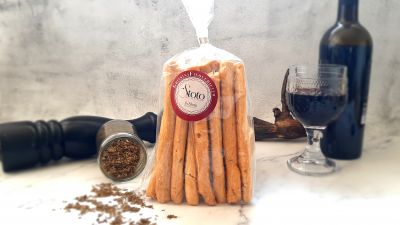 Grissini vincenzini mit wildem Fenchel